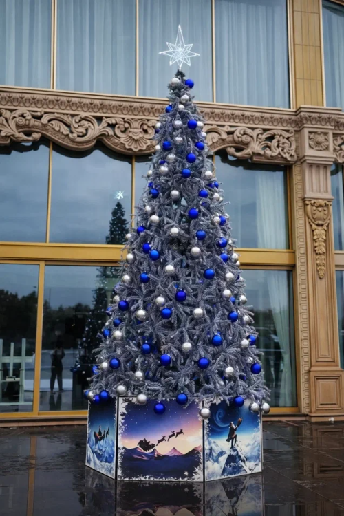 Ель уличная искусственная Альпийская изумрудная 13 м